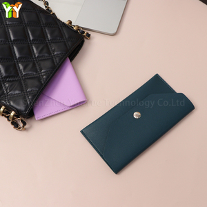 Portafoglio Lungo Personalizzabile YY in Pelle PU Multicolore, Grande Capacità con Chiusura a Bottone per Banconote e Carte <span class=keywords><strong>di</strong></span> Credito - Product Image 6