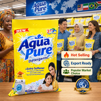 Lessive en poudre parfum citron 9kg du Nigeria, mousse riche, sac en vrac pour la vente en gros, lavage à la main et en machine