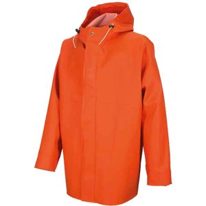 <strong>Nylon</strong> PVC <strong>Raincoat</strong> for Fishermen Waterproof Rain Coat Sea Ship Use Sealed Anti-Contamination Top Jacket Stain-resistant Shirt - Product Image 1