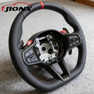 Volant <span class=keywords><strong>sport</strong></span> personnalisé en fibre de carbone M6 pour <span class=keywords><strong>BMW</strong></span> GSeries M3 G80 M4 G82 M5 F90 <span class=keywords><strong>M8</strong></span> X3m X4m X5m X6m G3x G1x G0x Accessoires de voiture - Product Image 4