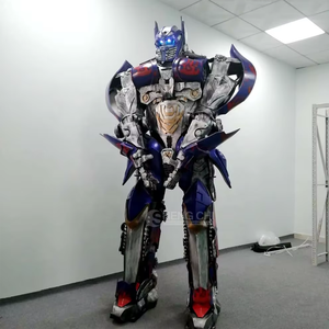 Traje de Cosplay de Mascota de Superhéroe Robot de Hierro con LED Grande, Realista y Portátil, Fabricación Profesional para Desfiles y Exhibiciones de Eventos de Marca - Product Image 1