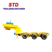 Heavy Duty 96 Tonnes Lowbed Semi Remorque Modulaire Semi Remorque