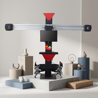 Equipo de Alineación de Ruedas 3D Chen Tuo CT3D501, Cámara Industrial de 8MP, Pantalla LED, Herramienta de Balanceo para Automóviles