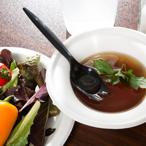 Đen Heavy Duty PP 5.4 gam dao kéo Bộ dụng cụ Ngã Ba, trà muỗng 500 Bộ dụng cụ giấy bọc - Product Image 5