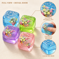 Jouet Squishy Personnalisé OEM Thème Océan, Vente en Gros, Étoile de Mer en TPR, Balle Anti-Stress Scintillante, Fournisseur Distributeur