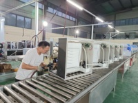 Machine à glaçons commerciale WICE de 500 kg, refroidisseur d'air split, machine à glaçons automatique pour bar, machine à glaçons en cubes