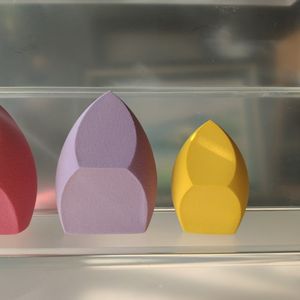 إسفنجة مكياج عالية الجودة ثلاثية القطع كبيرة الحجم خالية من اللاتكس متعددة الوظائف خاصة للرقبة فائقة النعومة - Product Image 5