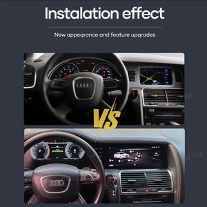 หน้าปัดดิจิตอลแบบสองจอ JIUTREE สำหรับรถยนต์ Audi Q7 ปี 2006-2015 จอ LCD แสดงผลแบบคลัสเตอร์ แผงหน้าปัดดิจิตอลเสมือนจริง - Product Image 2