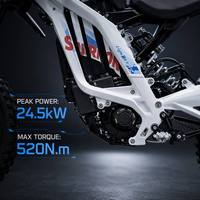 Moto tout-terrain électrique Surron Light Bee X, 10 kW, puissante