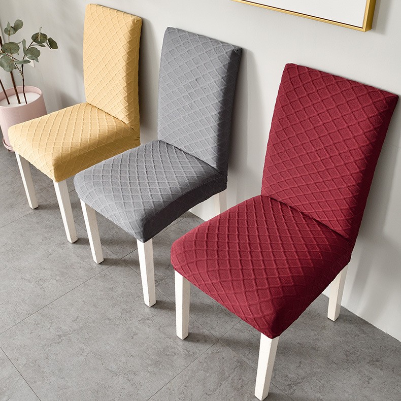 Оптовая и розничная продажа, высококачественный утолщенный эластичный Чехол для стула в клетку, трехмерный