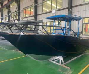 เรือประมงเรืออลูมิเนียมคอนโซลกลาง6เมตร/20FT สำหรับการท่องเที่ยวประมงได้รับการรับรอง CE - Product Image 2