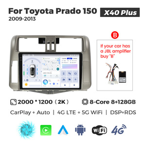 Автомагнитола MEKEDE X10 X20 X30 X40 Android с 2K экраном, вентилятором охлаждения, CarPlay и DSP-навигацией для Toyota Corolla 11 <span class=keywords><strong>Auris</strong></span> E180 2017-2018 - Product Image 6