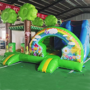 Castello Gonfiabile Ecologico in PVC Shining Star Dream Unicorn KaiSheng con Scivolo per Bambini, Uso Esterno - Product Image 6