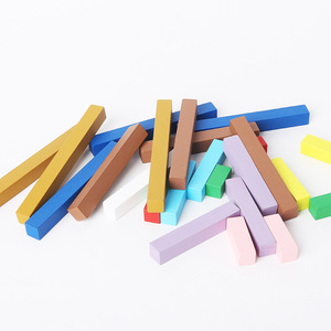 HOYE CRAFT Montessori jouets mathématiques outils d'apprentissage tiges de nombres jouet bâtons de comptage <span class=keywords><strong>en</strong></span> <span class=keywords><strong>bois</strong></span> boîte - Product Image 4
