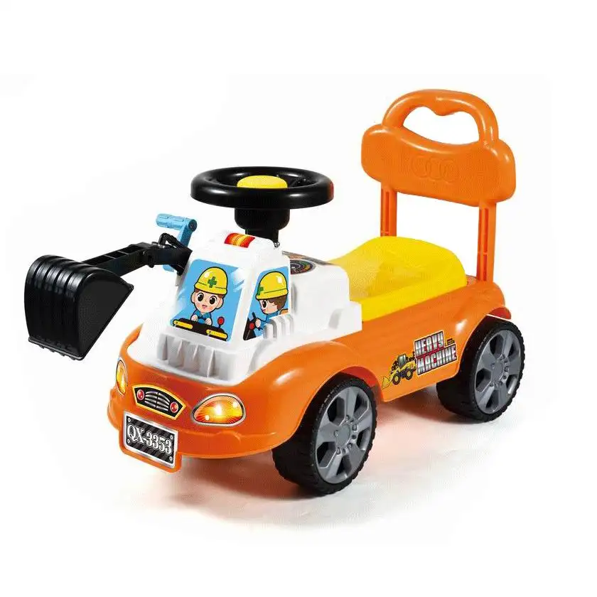 Cute design ride on car truck children construction truck style toy kid car control