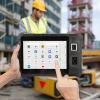 OEM Android 11,0 8 pulgadas tableta robusta FBI huella dactilar Industrial Android Tablet Pc con escáner de código de barras 2D OCR MRZ lector de texto