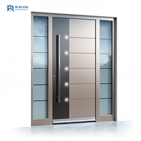 Portes de sécurité principales pour maisons, nouvelle conception, luxe, haute qualité, isolation phonique, isolation thermique, étanches, en alliage de zinc galvanisé
