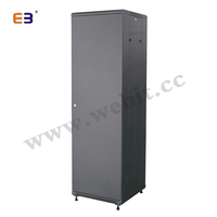 Armoire de serveur 19 pouces, capacité de charge 800 kg, armoire réseau sur pied en acier SPCC pour centre de données et vidéosurveillance