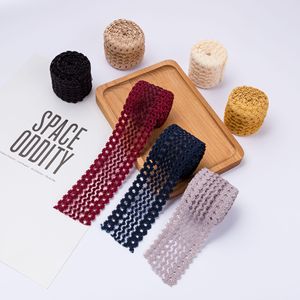 Ruban de dentelle élastique en nylon de 5CM, nouvel arrivage, offre spéciale - Product Image 3