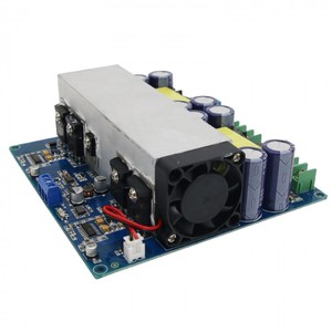 บอร์ดโมดูลขยายกำลังเสียง Class D,โมดูลขยายสัญญาณดิจิทัล HIFI IRS2092S วัตต์กำลังสูง2000วัตต์ - Product Image 6
