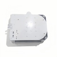 Boîtier de terminaison et de distribution de télécommunications FTTH extérieur 24 fibres, en ABS+PC, pour montage sur poteau/mur, pour fibre optique