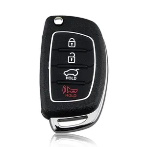 4 кнопки 315 МГц Новый БЕСКЛЮЧЕВОЙ вход Fob автомобильный умный дистанционный ключ для 2013 - 2016 Hyundai Santa Fe FCC ID: Φ