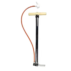 Best selling bicycle pump, pay attention to quality wooden handle pump, Chinese factory direct sales