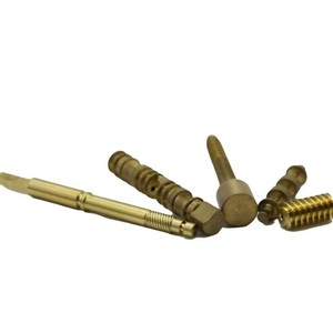 Pièces usinées sur mesure en laiton, composants de précision usinés sur tour CNC, diamètre maximal 100 mm, longueur 300 mm, finition de haute précision - Product Image 1