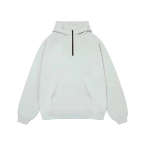 Custom logo Zipper Winter Blank High Quality Cotton Unisex Plain Oversized Women's <strong>Hoodies</strong> &amp; Sweatshirts for Men streetwear - Product Image 5
