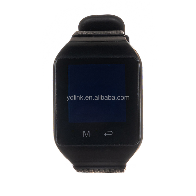 Lightweight CTW09 Watch Pager Remote Buzzer Wireless Intercom System for Nursing Homes