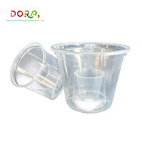 Gobelets à shot transparents en plastique réutilisables pour fêtes, festivals et bars à gelée