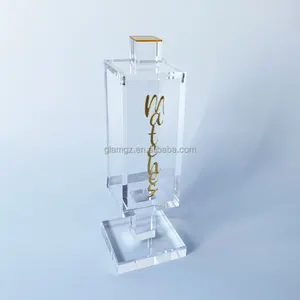 Chanukah scatola di fiammiferi in acrilico Lucite gioiello Besamim porta Judaica juif prodotti waterdale collezione