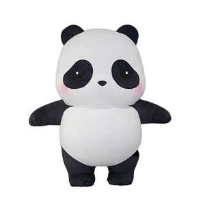 4-6ft แพนด้ายักษ์เป่าลมรูปแพนด้ายักษ์สำหรับจัดแสดงกิจกรรมสวนสัตว์ - Product Image 1