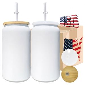 Nuevas Latas de Acero Inoxidable con Aislamiento al Vacío de Doble Pared para Sublimación, Blancas, de 16 oz, para Refrescos y Cerveza - Product Image 2