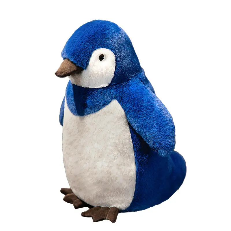 Nova Chegada Pinguim Boneca De Pelúcia De Pelúcia De Brinquedo Animal Travesseiro Bonito Boneca Pouco Aquário Presente Lembrança Atacado