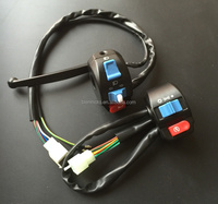 Commutateurs de moto, bouton de klaxon, clignotant, éclairage, contrôleur de guidon de moto, interrupteur de scooter électrique pour Honda Kymco