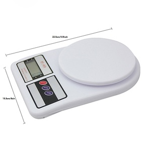 Báscula Digital de Cocina con Capacidad de 10 kg, Pantalla LCD, Sensores de Alta Precisión, Precisión de 1 g, Función de Tara, Funciona con Batería, para Repostería Casera - Product Image 6
