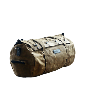 Tas Motor Pria Vintage untuk Perjalanan Outdoor, Tas Samping Jok Kapasitas Besar, Kanvas Batik Anti Air Anti Maling - Product Image 1