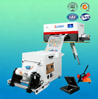 Nieuwe Desktop A3 33cm Automatische DTF Printer Enkelkop XP600 met Pigmentinkt voor Digitale 300mm Kun Tong