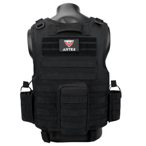 Chalecos Tácticos de Poliéster, Nuevo Diseño, Personalizados, para Entrenamiento al Aire Libre, Negros, Molle, Liberación Rápida, Portaplacas - Product Image 3
