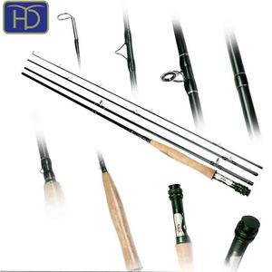 HYD OEM usine niveau d'entrée débutants 4 sections truite saumon Streamections pôle télescopique filature <span class=keywords><strong>canne</strong></span> à pêche à la <span class=keywords><strong>mouche</strong></span> - Product Image 5