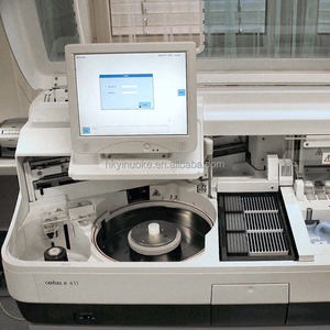 Analizador de Inmunoensayo Automatizado <span class=keywords><strong>Roche</strong></span> Cobas E 411 Usado, Totalmente Funcional, Sistema de Tecnología ECL, 86 Pruebas/H, 18 Posiciones de Reactivos - Product Image 3