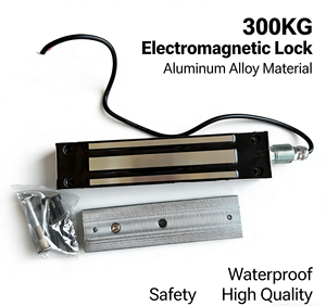300kg Electromagnetic Door <b>Lock</b> System for Glass Doors 180kg Capacity 12V/24v Buzzer Easy Installation - Product Image 2