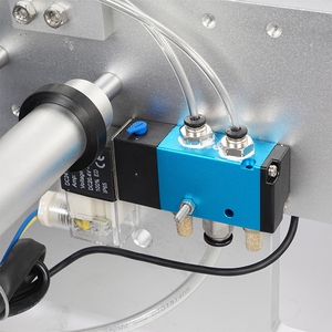 Semi Automatic Round Bottle Labeling Machine Tabletop Sticker Applicator for Glass Plastic Jars With Date <strong>Coder</strong> Printer - Product Image 4