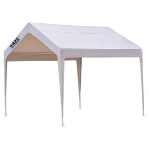 Abri de <span class=keywords><strong>voiture</strong></span>/garage extérieur carré en <span class=keywords><strong>toile</strong></span> monocouche toutes saisons avec tissu imperméable et résistant aux UV, taille personnalisable - Product Image 5