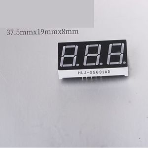 5631 0.56 Inch <strong>3</strong>-Digit LED Display, Super Bright White/Blue Light, Common Anode/Cathode (CC/CA) - Product Image 2