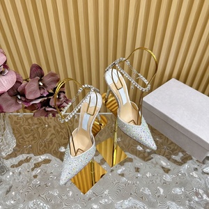 Tacones de Plataforma de Diseño de Alta Calidad para Mujer, con Pedrería, Ligeros, para Bodas, Fiestas y Verano - Product Image 4