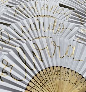 Custom 21Cm Paper Hand <b>Fan</b> With Bamboo Ribs Chinese Folding <b>Fan</b> Vintage <b>Handheld</b> <b>Fans</b> - Product Image 6
