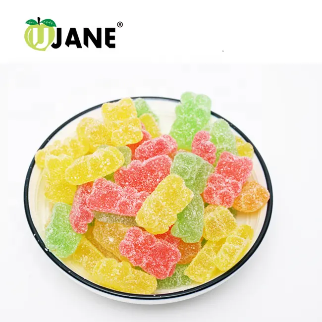 Hình Dạng Gấu Trái Cây Hương Vị Jelly Kẹo Mềm Gummy