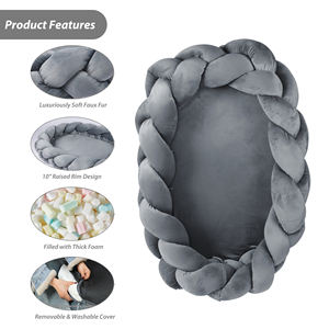 เตียงสุนัขขนาดใหญ่พิเศษ XXL ผ้าคริสตัลฟลานเนล ทนทานต่อการใช้งาน พร้อมฟองน้ำเมมโมรี่โฟม สำหรับเจ้าของสัตว์เลี้ยงและสัตว์เลี้ยง ใช้ร่วมกันได้ - Product Image 2